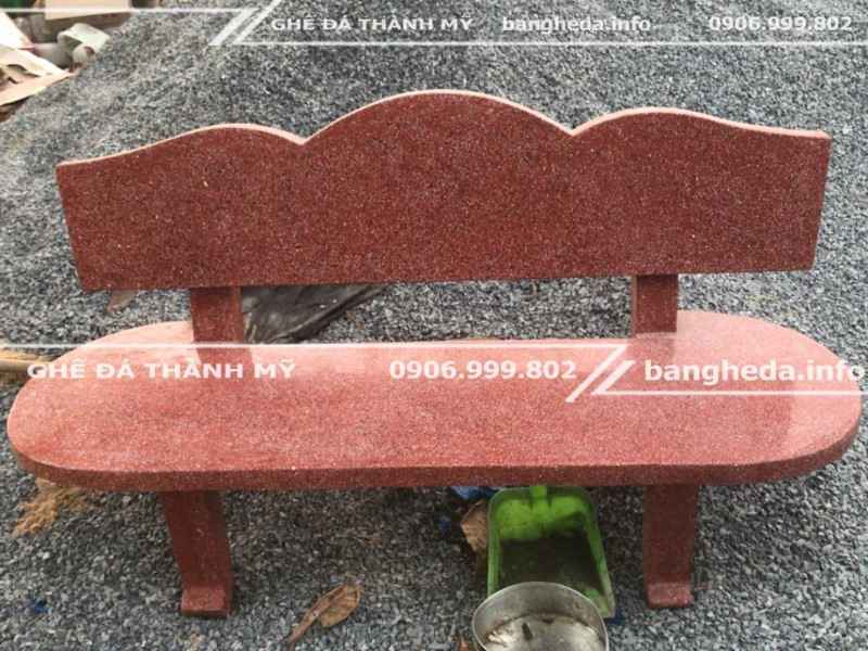 phân phối Ghế đá ngoài trời màu đỏ