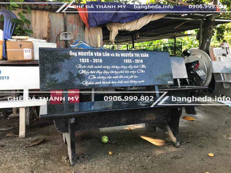 Nhận đặt làm bàn ghế đá Granito công đức nhà thờ 1