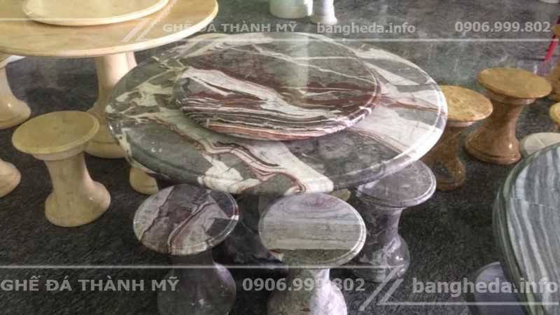 bàn ghế đá sân vườn đẹp 2