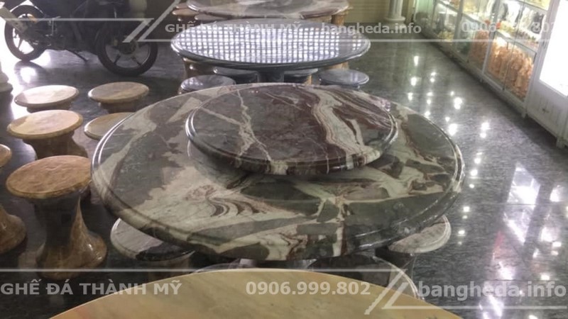 bàn ghế đá sân vườn đẹp 3