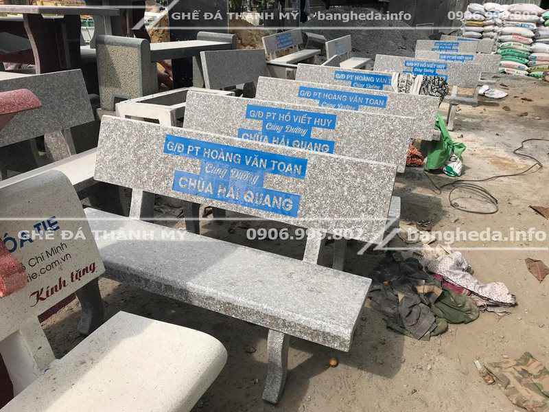 Đặt mua ghế đá công viên số lượng lớn giá sỉ 1