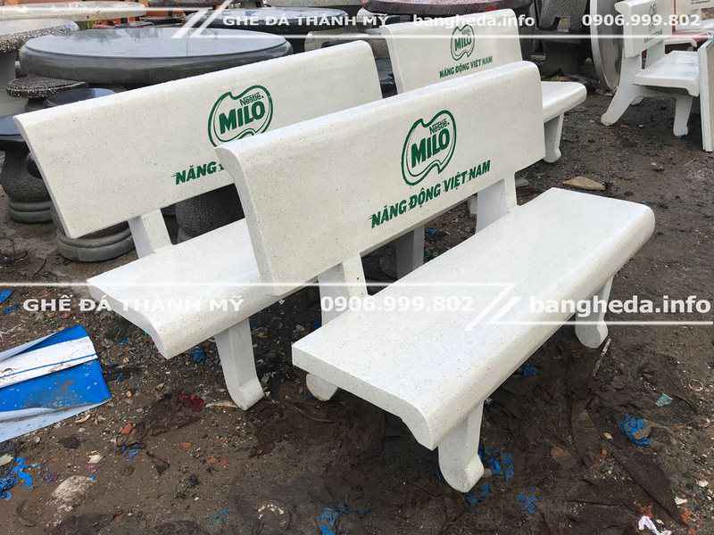 Đặt mua ghế đá bệnh viện - in logo miễn phí 1