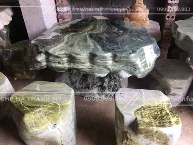 bàn ghế đá tự nhiên cao cấp 2