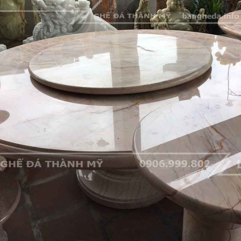 bàn ghế bằng đá tự nhiên 2