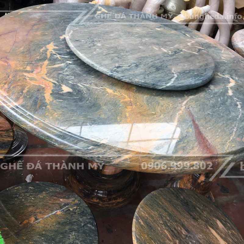 bàn ghế đá tự nhiên đẹp vĩnh long 4