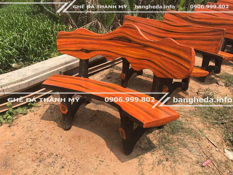 Sản xuất các loại ghế đá theo yêu cầu tặng chùa 1