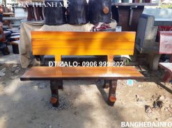 Ghế đá giả gỗ