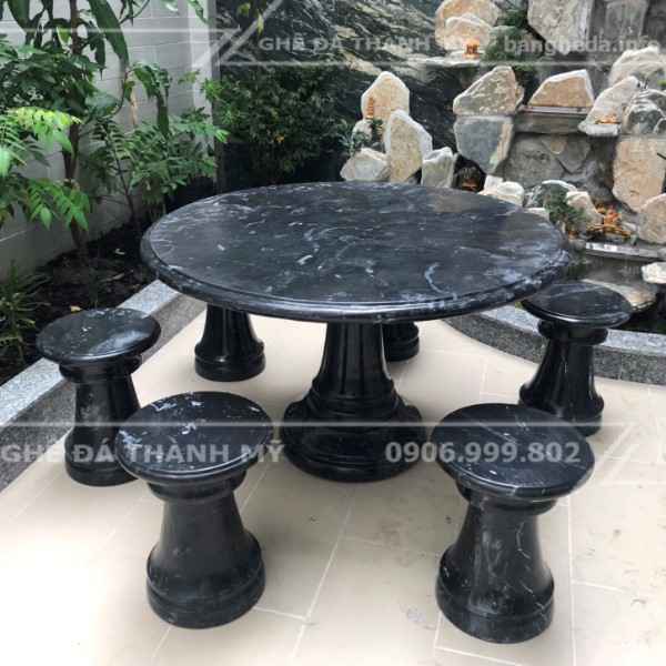 bàn ghế đá tự nhiên đẹp 4