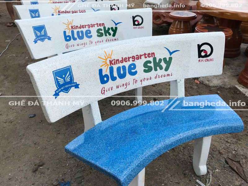 bàn ghế đá xanh 2