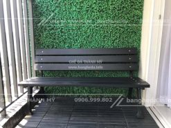 Ghế công viên màu đen