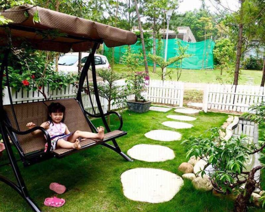 xích đu sắt